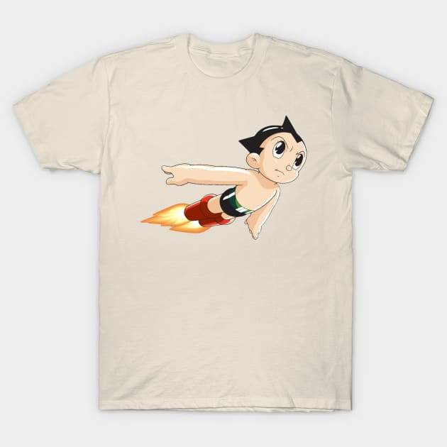 Astro Boy T-Shirt by offsetvinylfilm